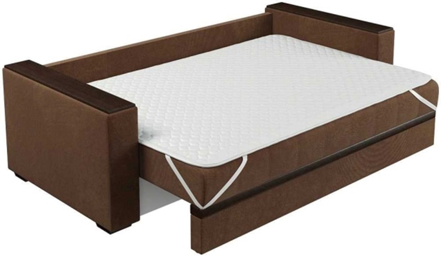 Mattress can be: 2.5 cm - 5 cm - 7.5 cm - 10 cm - 15 cm