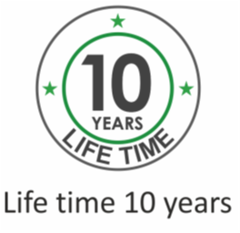 Natural latex in mattresses is an elastic and elastic material that does not deform and does not wrinkle over time, unlike spring mattresses, which ensures a long service life of the product.