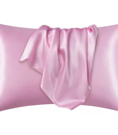 Thai silk pillowcase pink