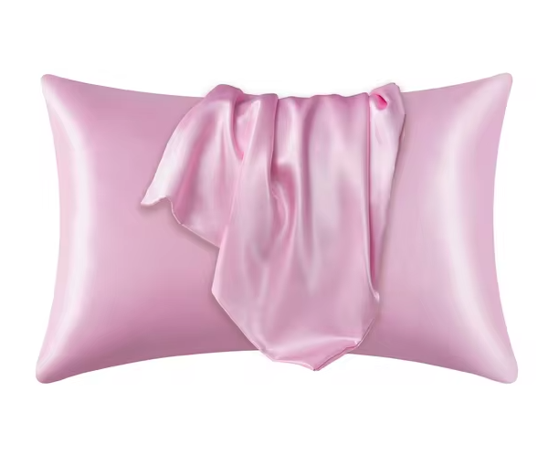 Thai silk pillowcase pink