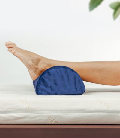 Natural Latex Bolster "Half Small" Blue