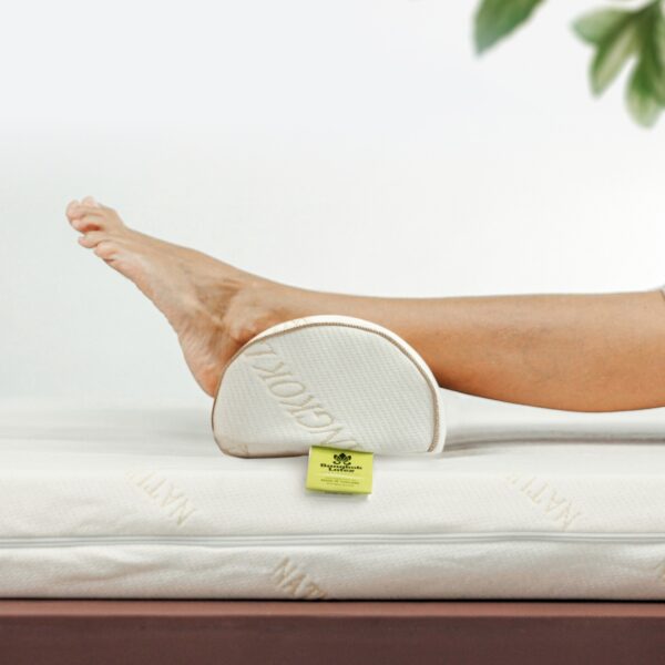 Natural Latex Bolster "Half Small" White