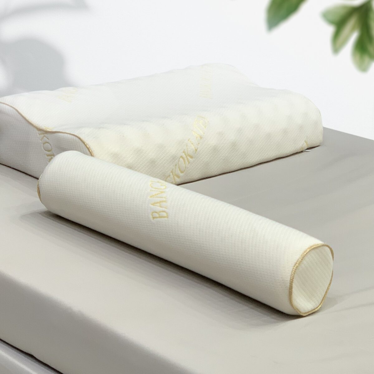 Natural Latex Bolster "Infant" White