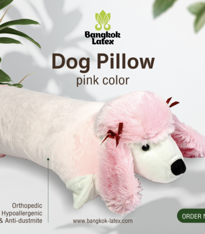 Pillow Toy "Dog" Pink
