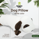 Pillow Toy "Dog" White