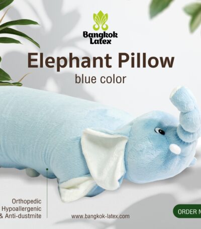 Pillow Toy "Elephant" Blue